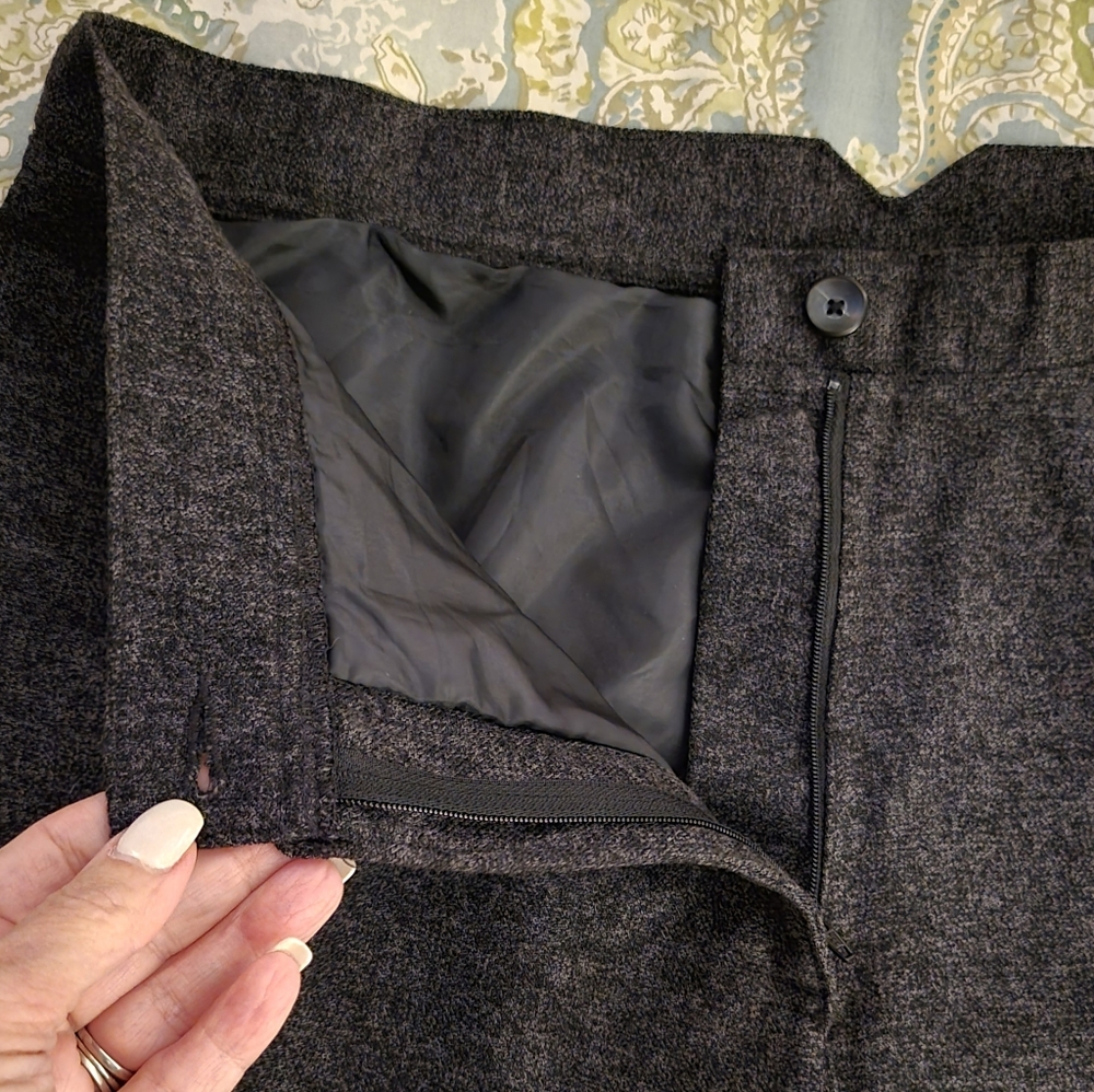 WOOLRICH CHARCOAL FLANNEL PANTS - Picture 7 of 9